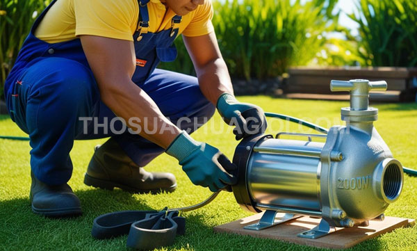 Thợ sửa máy bơm nước tại phường Tân Tạo
