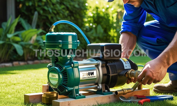 Thợ sửa máy bơm nước tại phường Tân Thuận