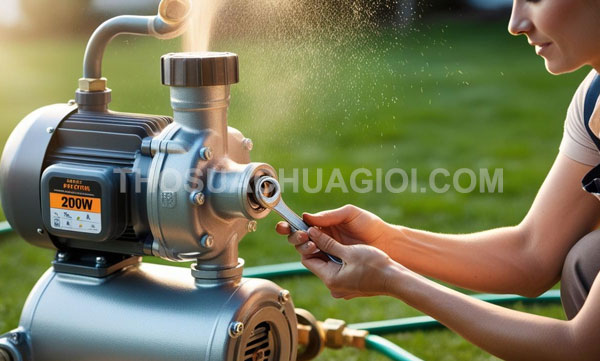 Thợ sửa máy bơm nước tại phường Trung Mỹ Tây