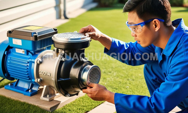 Thợ sửa máy bơm nước tại xã Bình Chánh