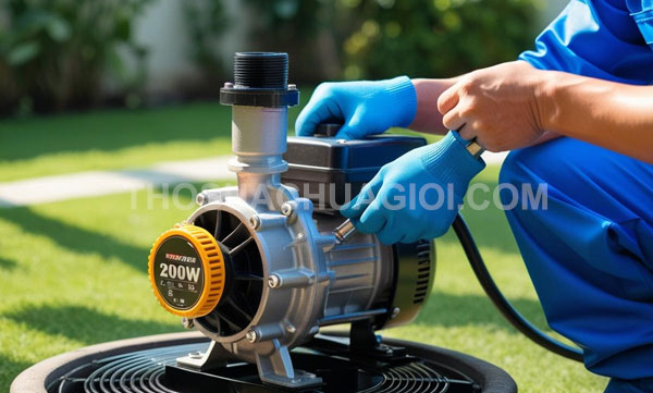 Thợ sửa máy bơm nước tại xã Củ Chi