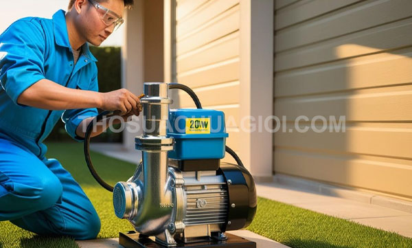 Thợ sửa máy bơm nước tại xã Nhà Bè