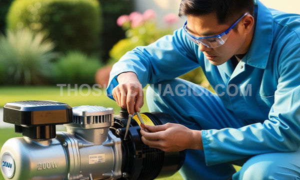 Thợ sửa máy bơm nước tại xã Tân An Hội