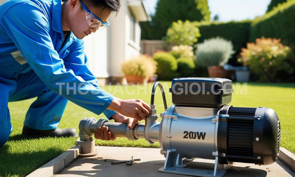 Thợ sửa máy bơm nước xã Vĩnh Lộc mới chỉ 25 phút thợ đến tận nhà
