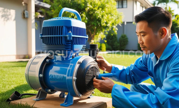 Thợ sửa máy bơm nước xã Bà Điểm mới gọi 20 phút có thợ nhanh