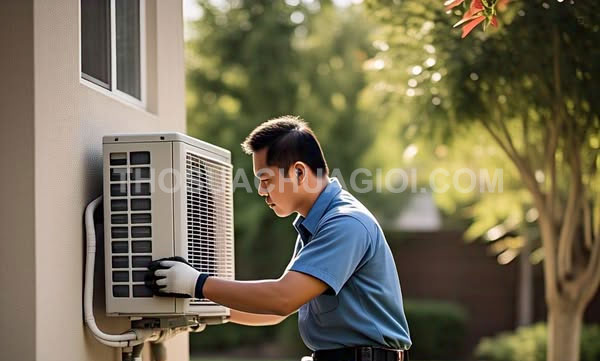 Thợ sửa máy lạnh Phường Thuận An