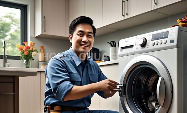 thợ sửa máy giặt tại Tân Phú