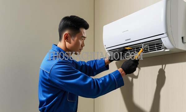 Thợ sửa máy lạnh phường Trường Thọ cũ 25 phút thợ đến nơi