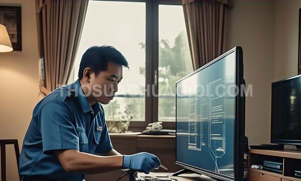 Thợ sửa tivi tại nhà phường Phú Thuận