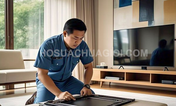 Thợ sửa tivi tại nhà xã Bình Hưng