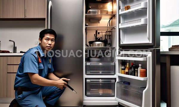 Thợ sửa tủ lạnh xã Bình Chánh mới có thợ nhanh 25 phút tại nhà