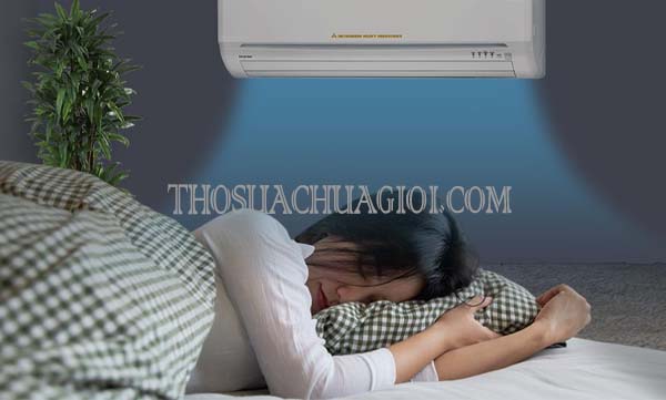tìm hiểu ngủ máy lạnh có tốt không