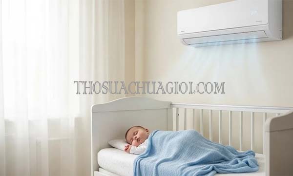 Trẻ Sơ Sinh Có Nên Dùng Máy Lạnh? Hướng Dẫn Sử Dụng
