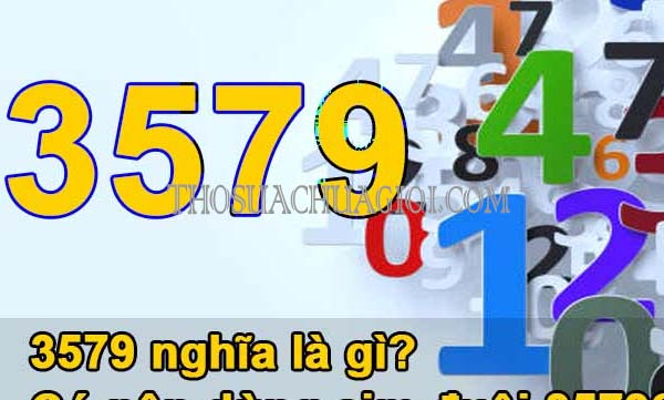 ý nghĩa 3579 là gì trong tình yêu