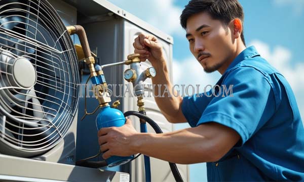 bao lâu thì nên thay gas máy lạnh