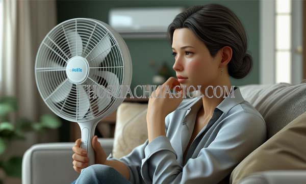 có nên dùng quạt khi bật máy lạnh