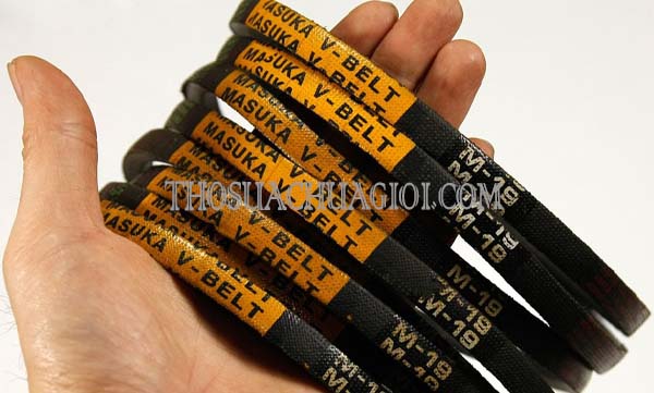 dấu hiệu dây curoa máy giặt bị đứt là gì