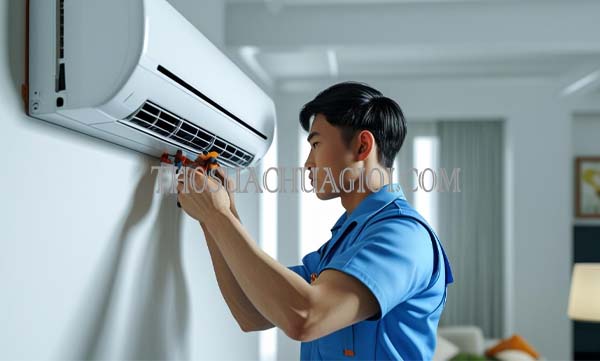 dịch vụ thợ sửa máy lạnh phường thới an giá rẻ