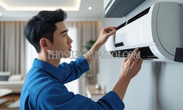 thợ sửa máy lạnh phường tân thới nhất tại nhà