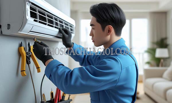 dịch vụ thợ sửa máy lạnh phường thạnh lộc tại nhà 