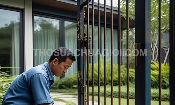 dịch vụ Thợ sửa cửa sắt phường An Phú Đông
