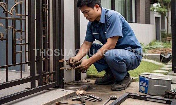 dịch vụ Thợ sửa cửa sắt phường Bến Thành