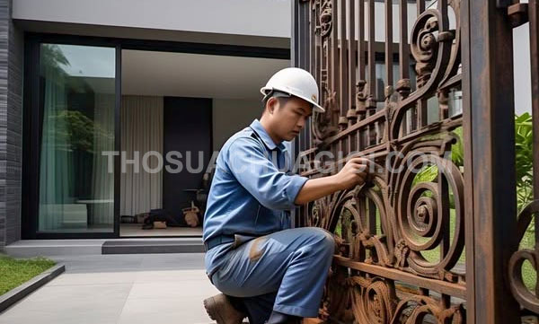 dịch vụ Thợ sửa cửa sắt Phường Bình Hòa