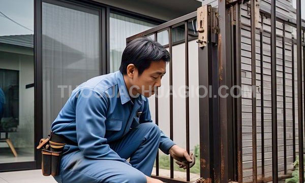 dịch vụ Thợ sửa cửa sắt Phường Đông Hòa