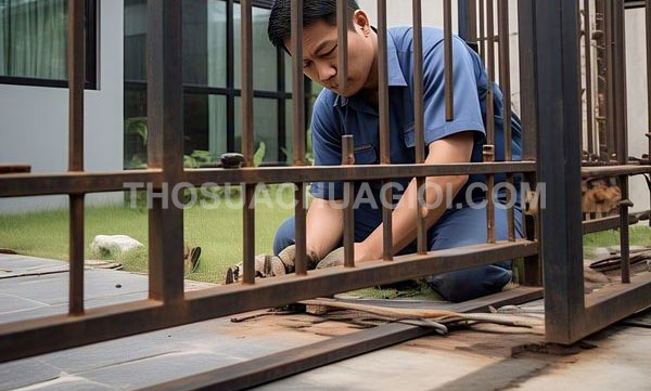 Thợ sửa cửa sắt phường Linh Xuân mới có thợ nhanh 25 phút tại nhà