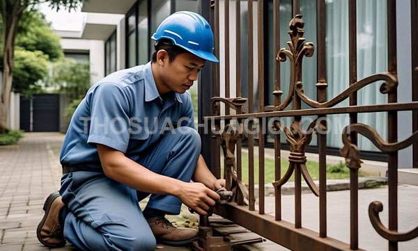 dịch vụ Thợ sửa cửa sắt phường Phú Thạnh