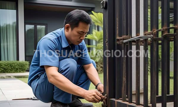 dịch vụ thợ sửa cửa sắt phường Phú Thọ Hòa