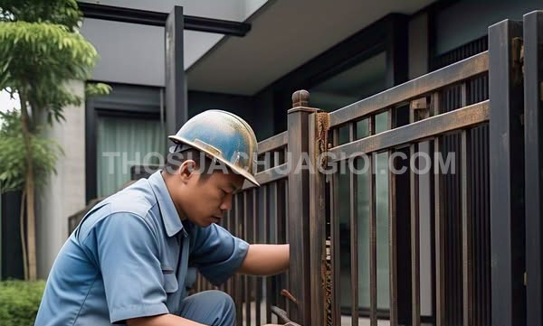 Thợ sửa cửa sắt phường Tân Tạo mới chỉ 25 phút thợ đến tận nhà
