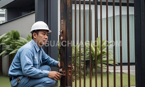 dịch vụ thợ sửa cửa sắt phường Trung Mỹ Tây