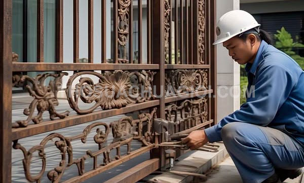 dịch vụ Thợ sửa cửa sắt Xã Bà Điểm