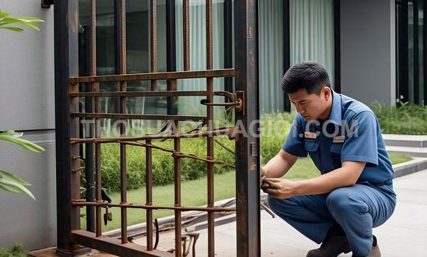 Thợ sửa cửa sắt Xã Hiệp Phước mới liên hệ 10 phút thợ tới