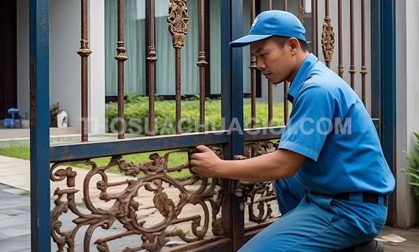 Thợ sửa cửa sắt Xã Hưng Long mới chuyên nghiệp 15 phút có thợ