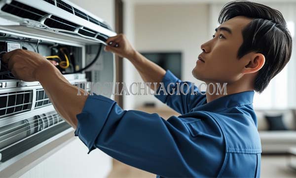 Thợ sửa máy lạnh phường Phú Hữu cũ giá rẻ 15 phút có mặt