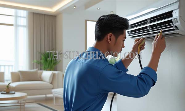dịch vụ thợ sửa máy lạnh phường phước bình giá rẻ