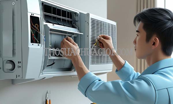 dịch vụ thợ sửa máy lạnh phường tân chánh hiệp tại nhà