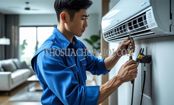 Thợ sửa máy lạnh phường Thạnh Mỹ Lợi cũ gọi 20 phút có thợ