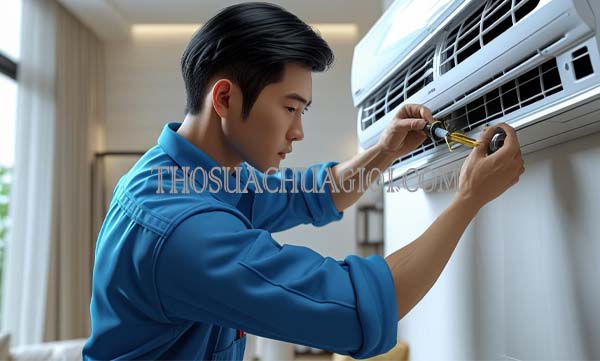Thợ sửa máy lạnh xã Nhị Bình cũ giá rẻ uy tín