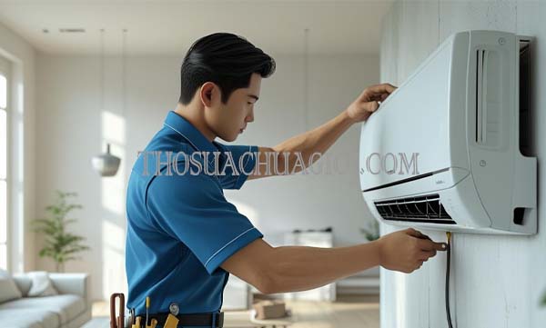 Thợ sửa máy lạnh xã Xuân Thới Đông cũ giá rẻ 15 phút đến nơi