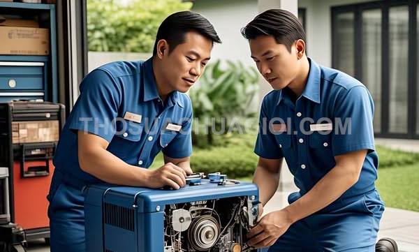 Thợ sửa máy phát điện phường Bến Thành mới liên hệ 10 phút thợ tới