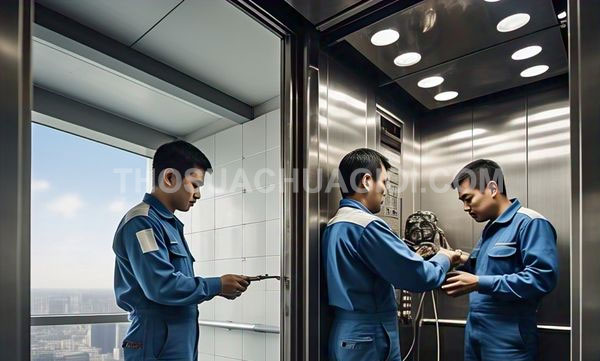 Thợ sửa thang máy phường An Lạc mới chuyên nghiệp 15 phút có thợ
