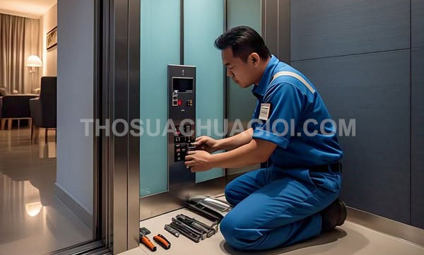 Thợ sửa thang máy phường Hiệp Bình mới giá rẻ 15 phút có thợ