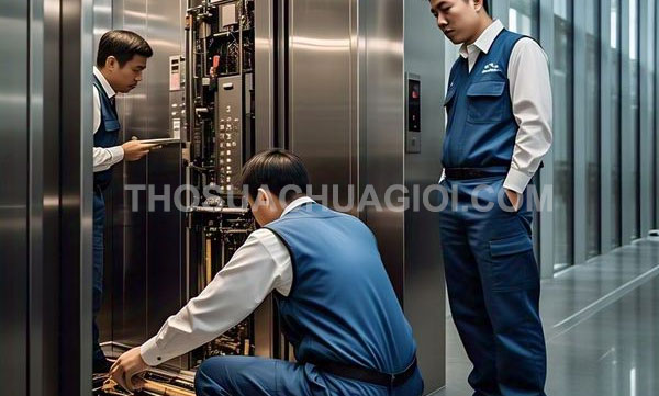 dịch vụ Thợ sửa thang máy phường Phú Thuận