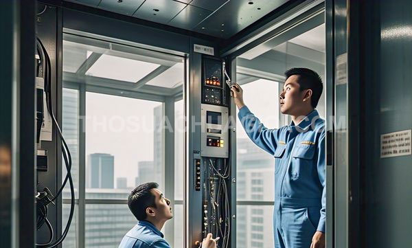 Thợ sửa thang máy xã Hưng Long mới có thợ nhanh 25 phút tại nhà