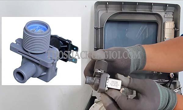 giá thay van cấp nước máy giặt có đắt không