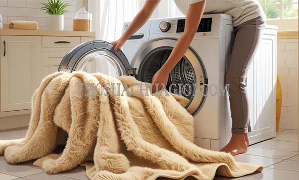 hướng dẫn cách giặt chăn mền bằng máy giặt đúng cách