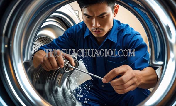 khắc phục máy giặt bị rung lắc mạnh